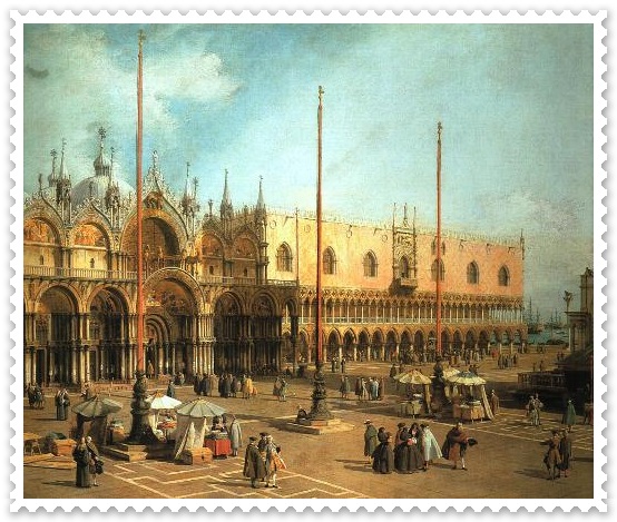 Vedere din Piata San Marco Canaletto
